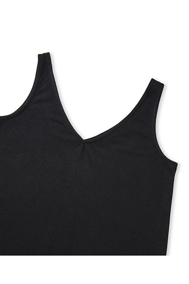 V yaka basic tişört - 4