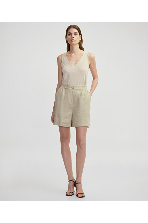 V yaka basic tişört - 6