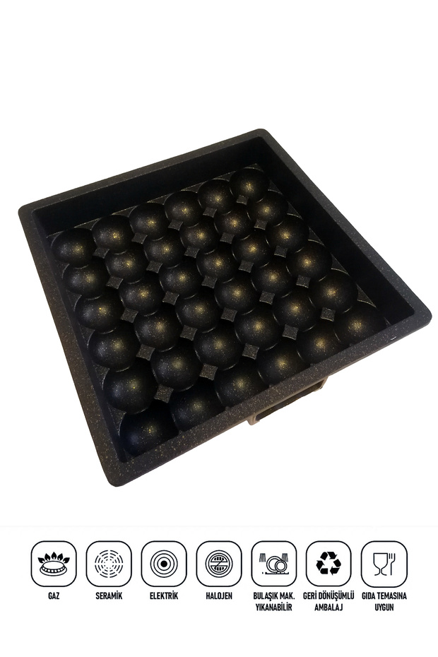 Atom Yumurta Model Döküm Kek Kalıbı - 4
