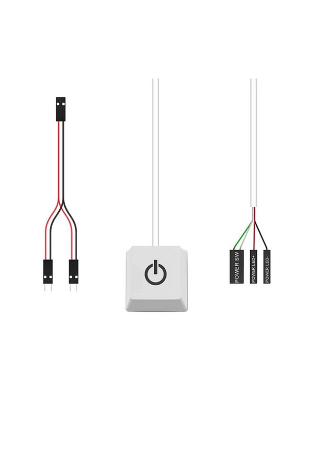 Bilgisayar Power Tuşu Bilgisayar Açma Kapatma Tuşu 5 Metre Kablo Uzunluğu - 4