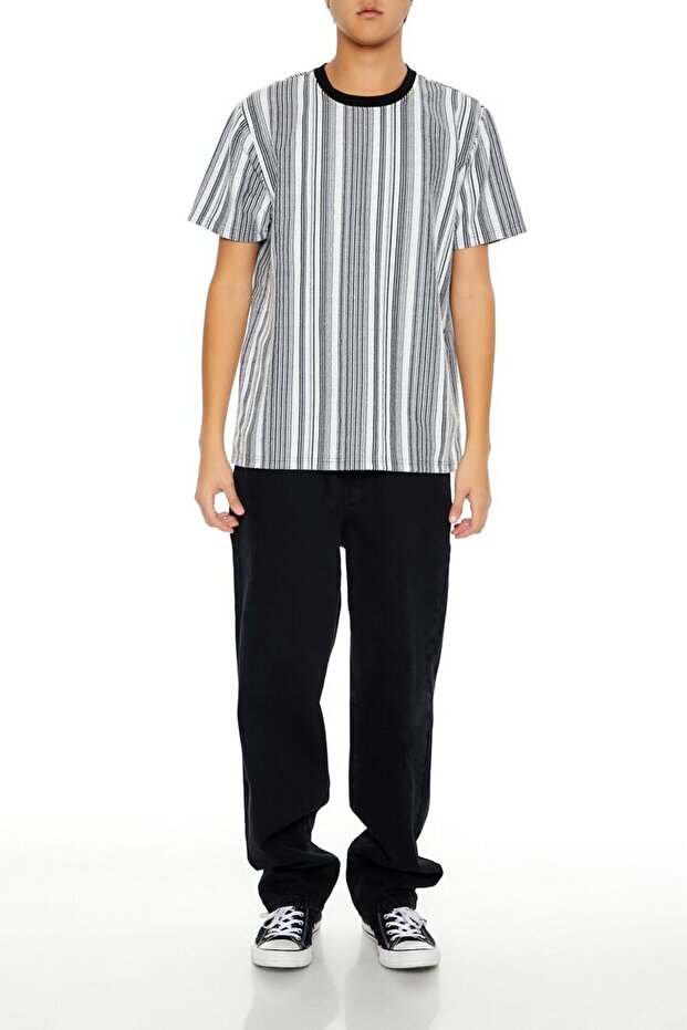 Çizgili Tişört - 4