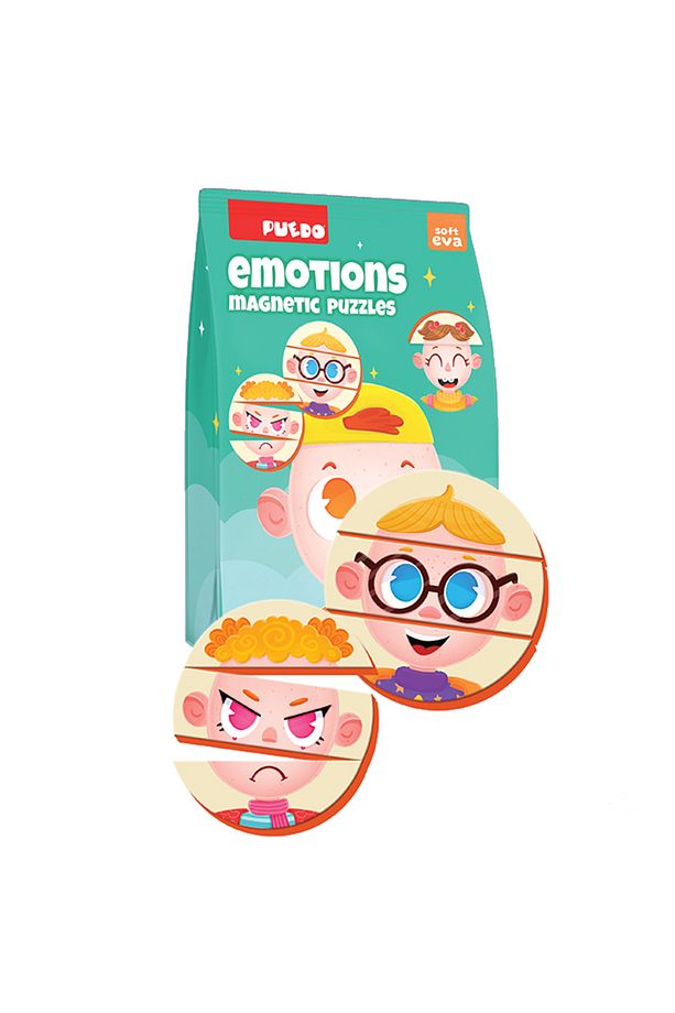 Manyetik Puzzle - Emotions (DUYGULAR) - 4
