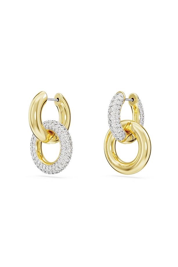 5668818 Swarovski Küpe Dextera:Pe Hoop Interlinked Cre/Gos - 2