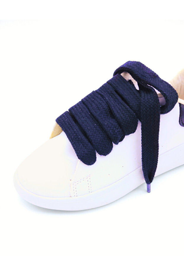 Kalın Spor Ayakkabı Bağcığı Çift - 1