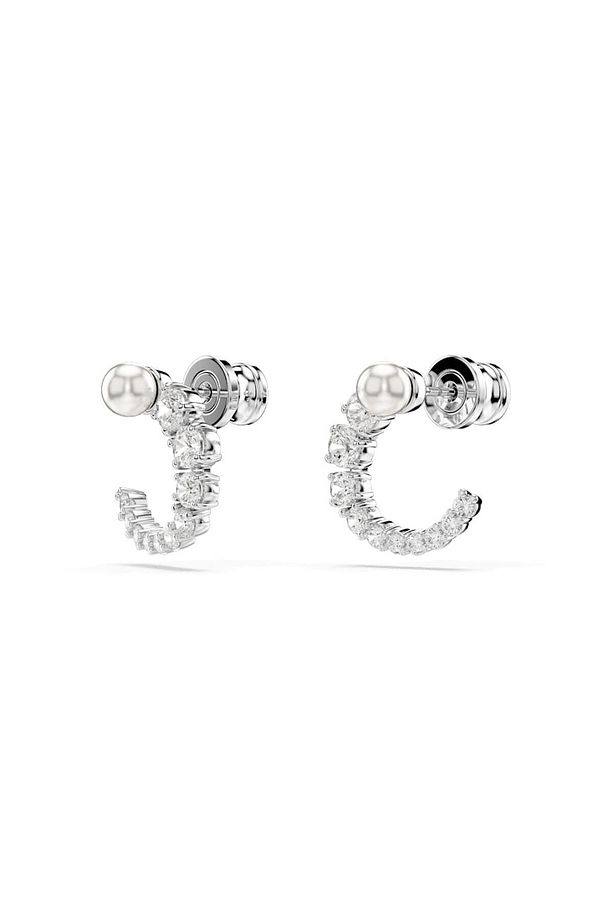 5692260 Küpe Matrıx:pe Stud Cırcle Whıte/rhs - 3