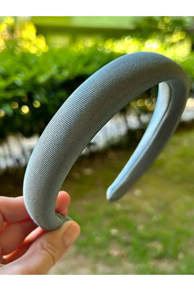Satin Soft Hair Accessory Mint Color Thin Women's Hair Tiara