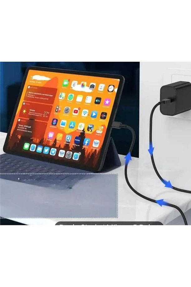 Hızlı Şarj Data Kablosu 60 W 100cm Usb A Dan Usb C Ye - 2