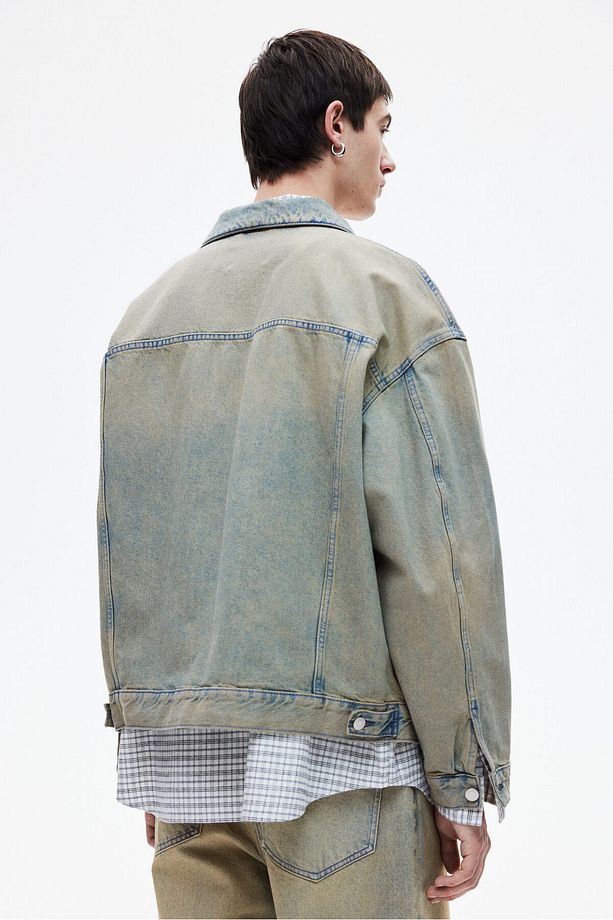 Kot Worker Ceket Loose Fit - 5