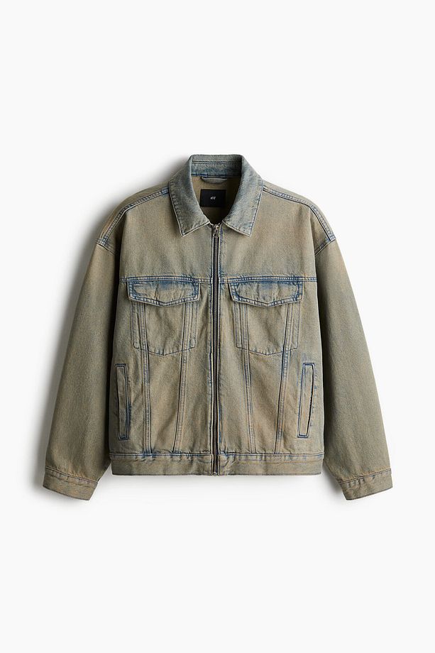 Kot Worker Ceket Loose Fit - 4