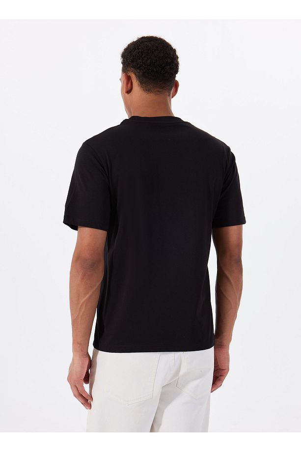 Bisiklet Yaka Siyah Erkek T-Shirt 12288374_JPRBLULOGO TEE SS CREW NEC - 5