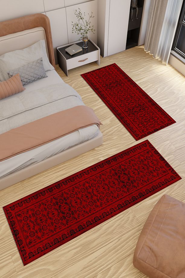 Dijital Baskı Makinede Yıkanabilir Kaymaz Taban Salon Halısı Yatak Odası Halısı & Yolluk Modelleri - 3