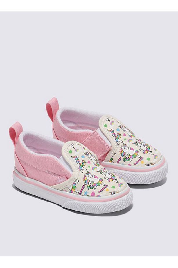 Pembe Kız Çocuk Yürüyüş Ayakkabısı VN000D0TCY71-Slip-On V - 2