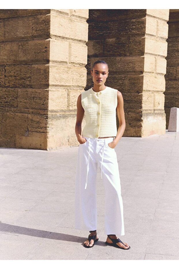 Kemerli balloon jean - 8