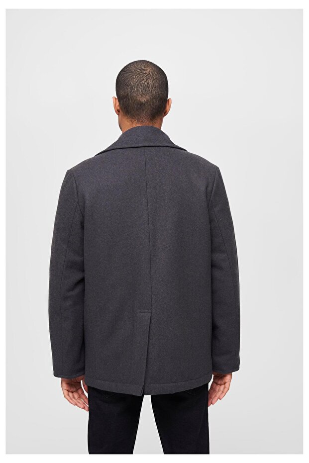Herren Pea Coat - 3