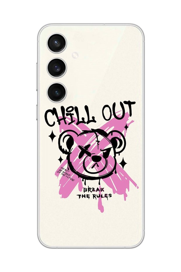 Samsung Galaxy S23 Compatible Transparent Case Graffiti 6 Designs