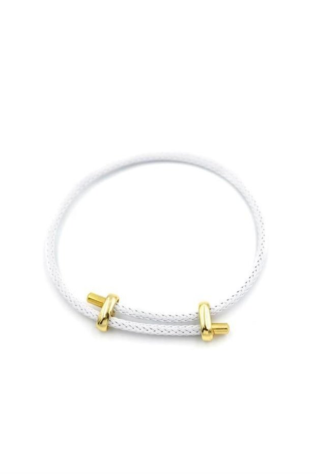 Rope Bracelet - White