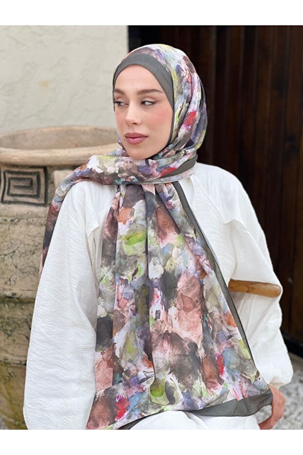 نمط الفرشاة لينا شال - 1