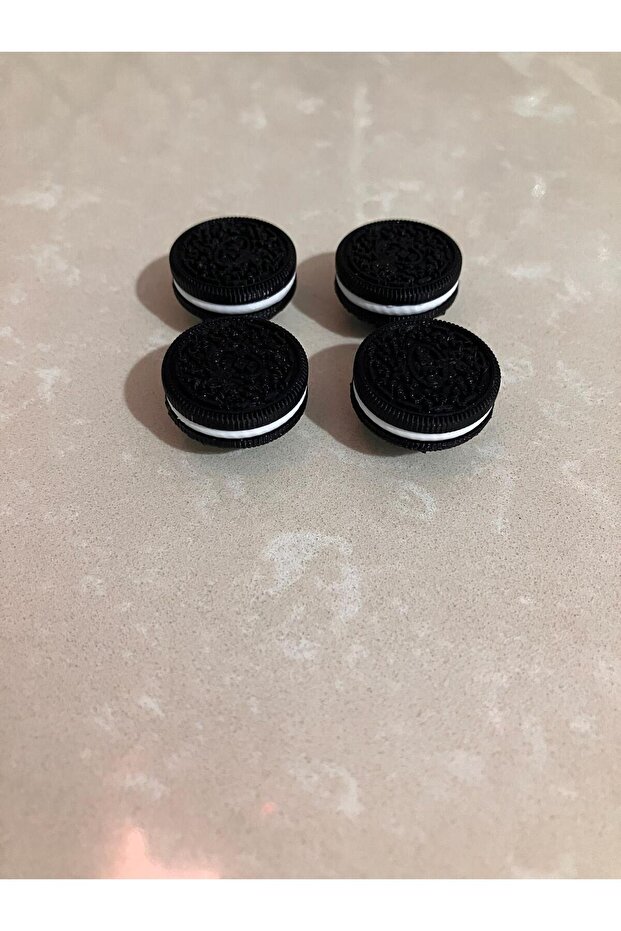 عبوة من 2 شبشب منقوش على شكل بسكويت - 3