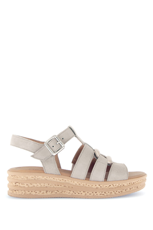 64552 Gabor Women's Wedge Heeled Leather Sandals 3.5-7.5