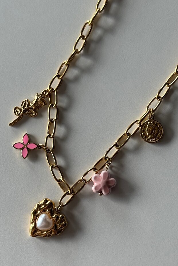 Soft Heart Çelik Kolye - 3