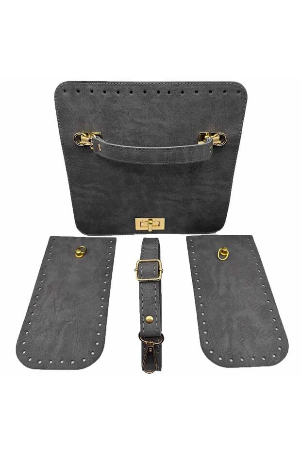 Deri Çanta Seti Berlin Taba - 1