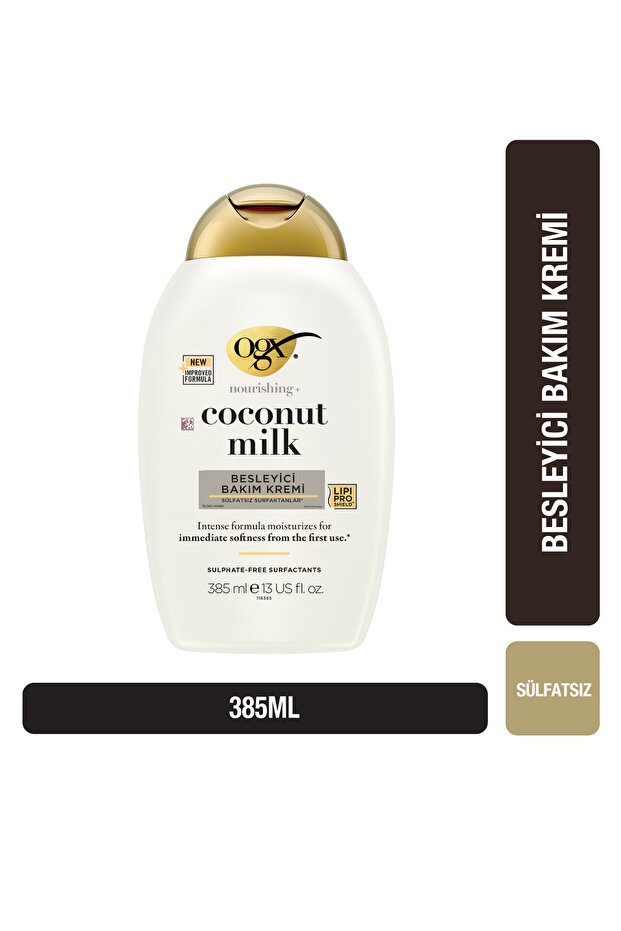 Coconut Milk Sulfate-Free Nourishing Hair Care Cream - 385 ml