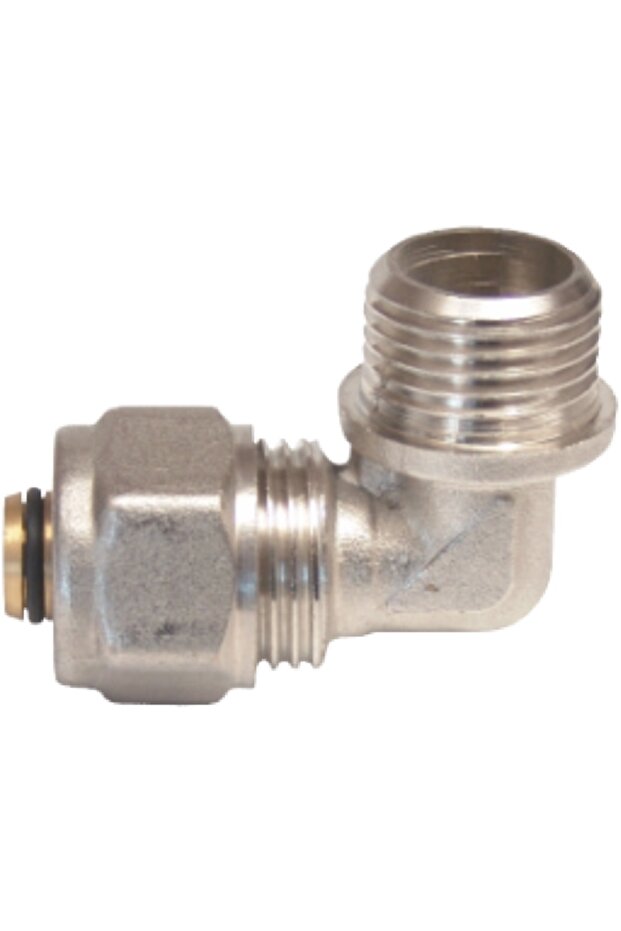 Elbow for pexal pipe P + FE, 3/4, Nut x 3/4Fe - 1