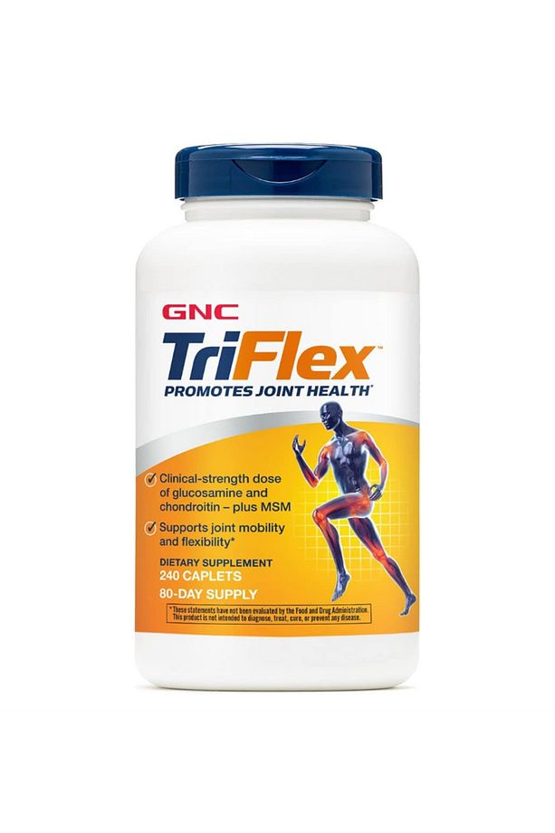 GNC Triflex Joint Support Clinical Strength Glucosamine Chondroitin MSM Cartilage Health 240 Count - 1