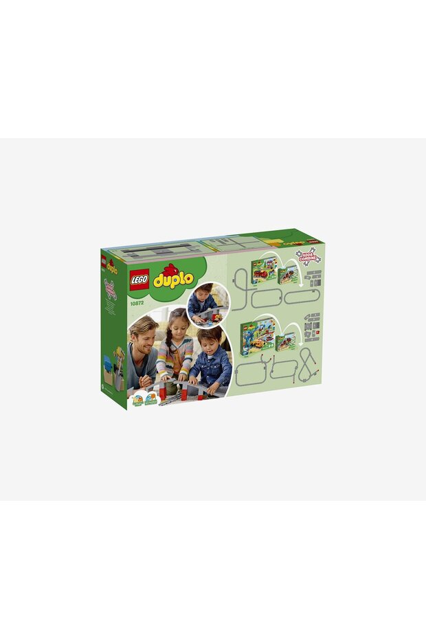Duplo Railway Bridge And Rails, Grey Combo - 4