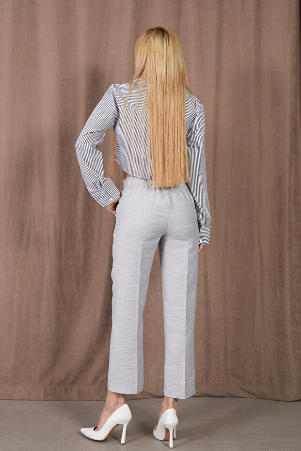 Ελαστικό παντελόνι μέσης - 6