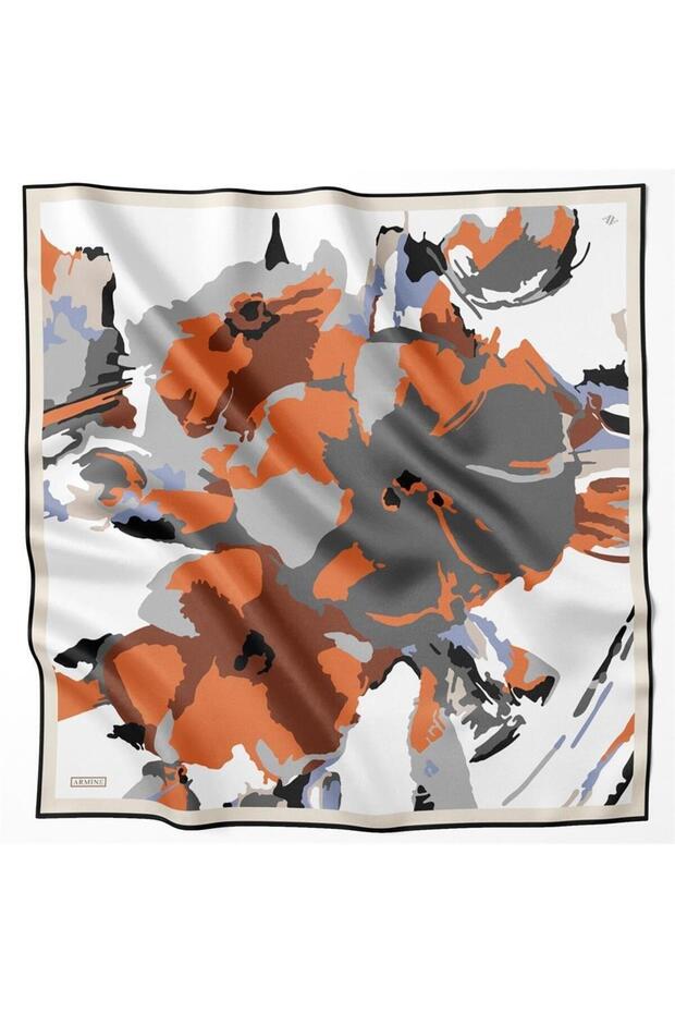 Nostalgia Tivil Silk 8935-31 White Mixed Pattern