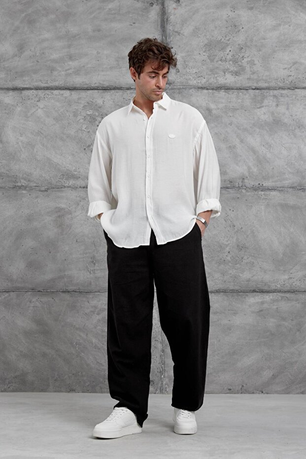 قميص أبيض مشروط - 1