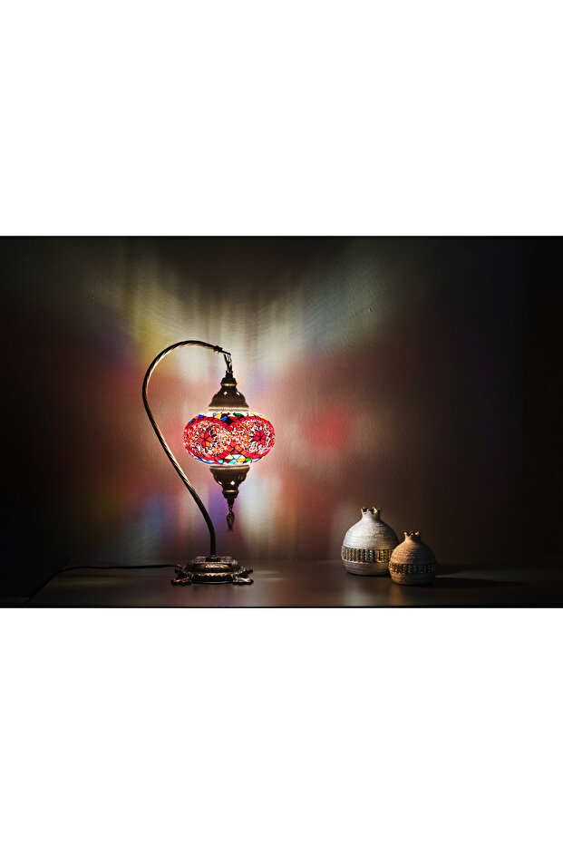 Mosaic Table Lamp, Authentic Turkish Decorative Lighting. Asylove Mosaic Lamp Decoration