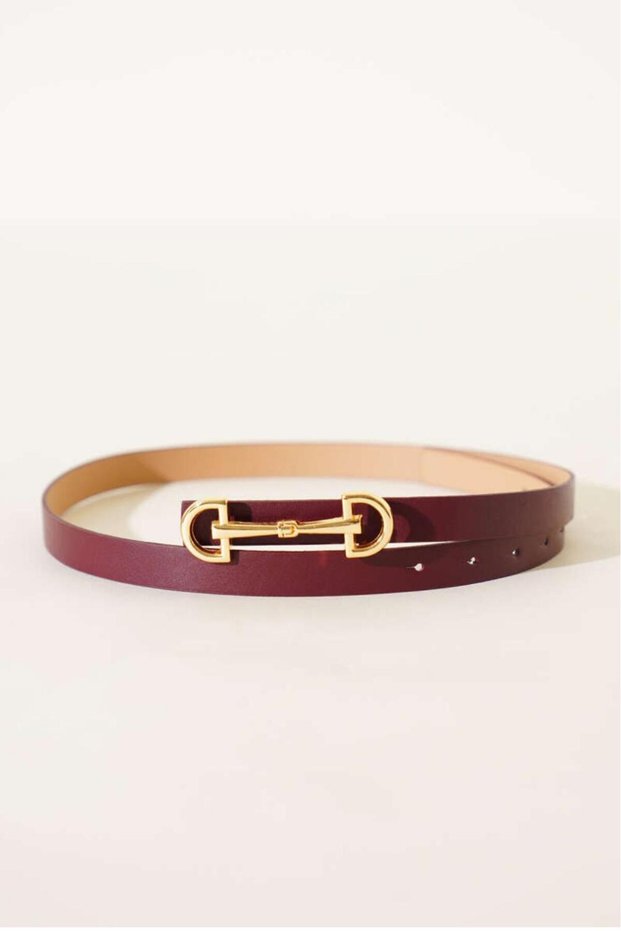Long Buckle Gold Women's Belt Trouser Belt Dress Belt Shirt Belt Pull Belt