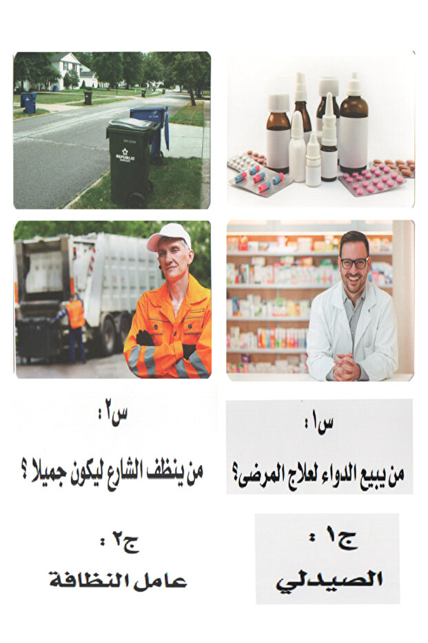 المجموعات الضمنية - أدوات الإستفهام - من ؟ - 4