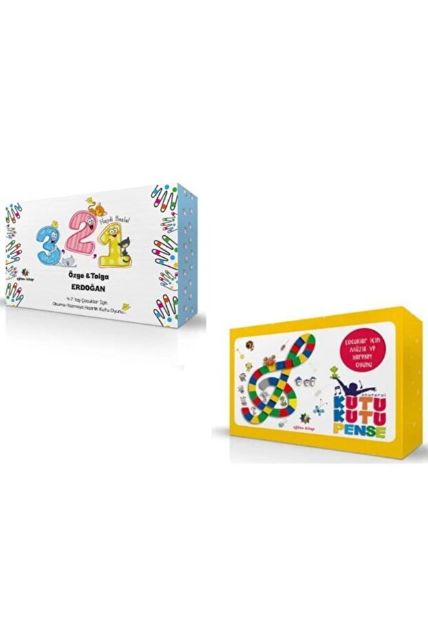 3-2-1 Let's Start Literacy Preparation Game for Children Aged 4-7 & Box Box Pliers