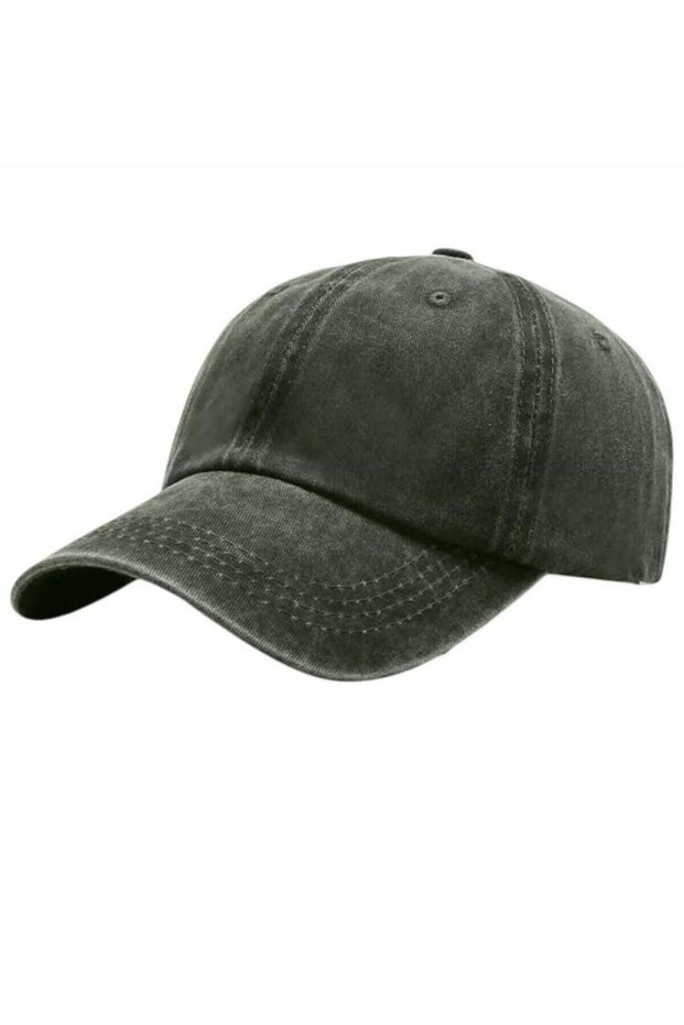 Unisex Vintage Sports Hat Adjustable Back