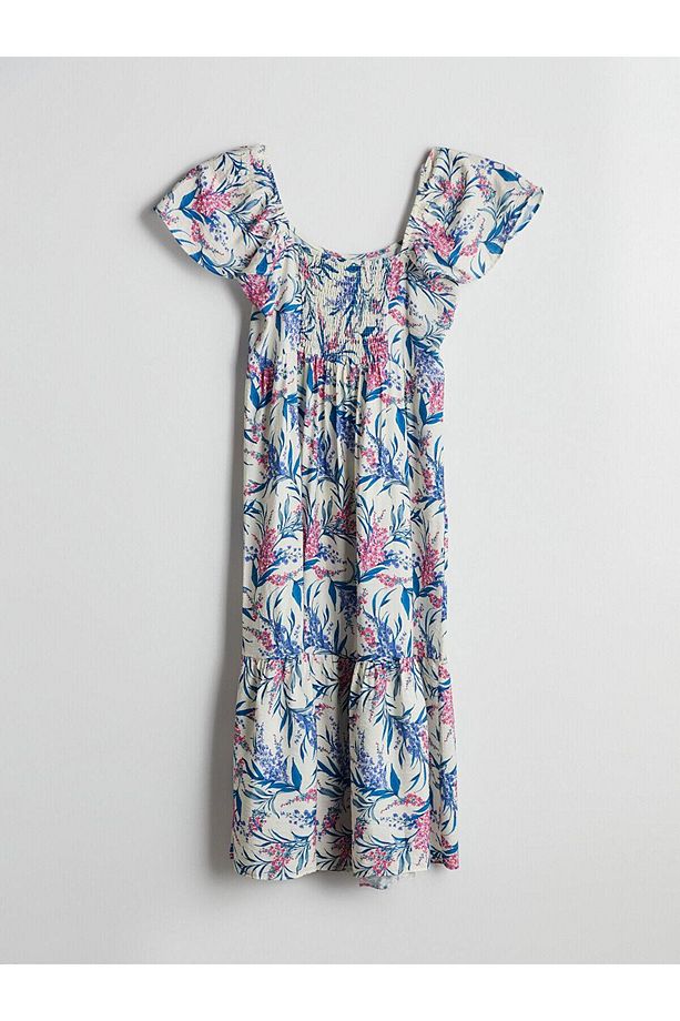 LCW Comfort U Yaka Çiçekli Elbise (S5) - 2