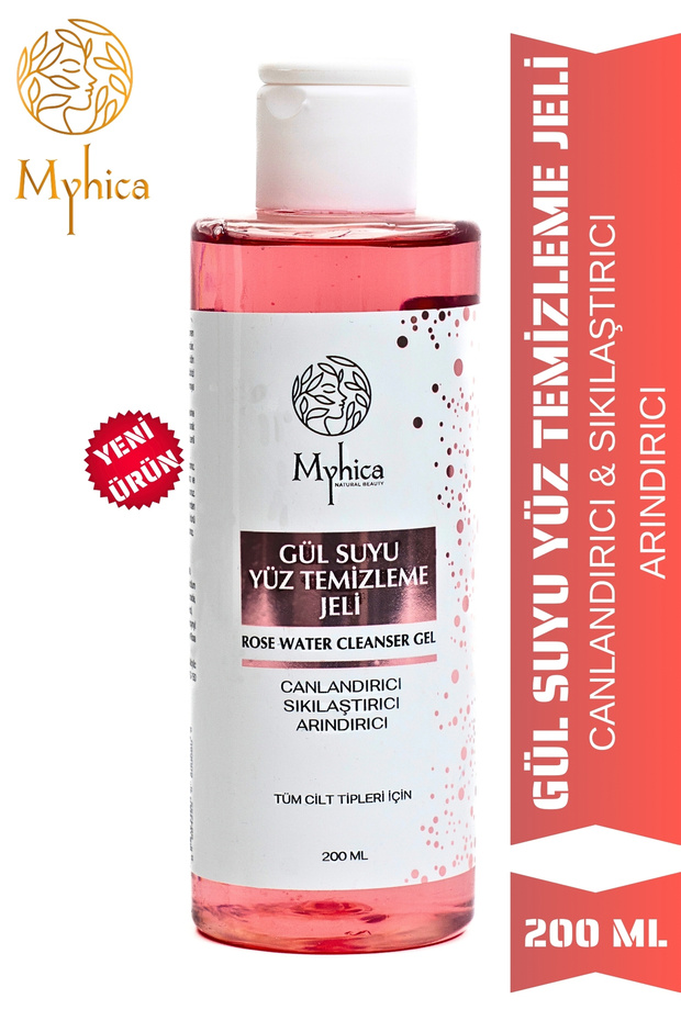 Rose Water Facial Cleansing Gel