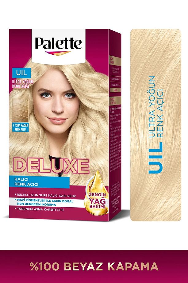 Uıl Ultra Yoğun Renk Açıcı Ve Acacia Mavi Saç Boyası Süper Set - 1