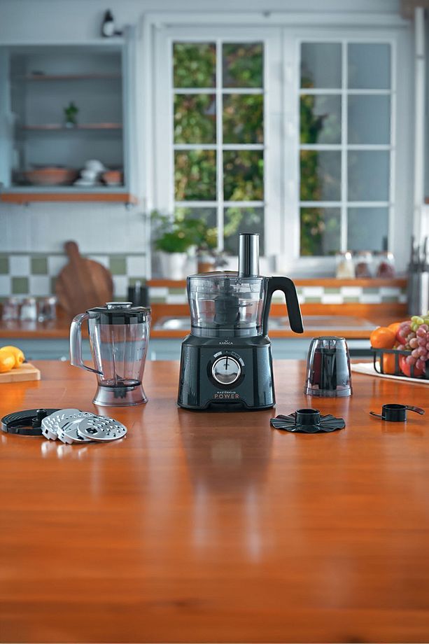Rendeleme, Dilimleme, Yoğurma ve Çırpma 10 Ürün 1 Arada Mutfak Robotu, Blender Seti 2000w - 5