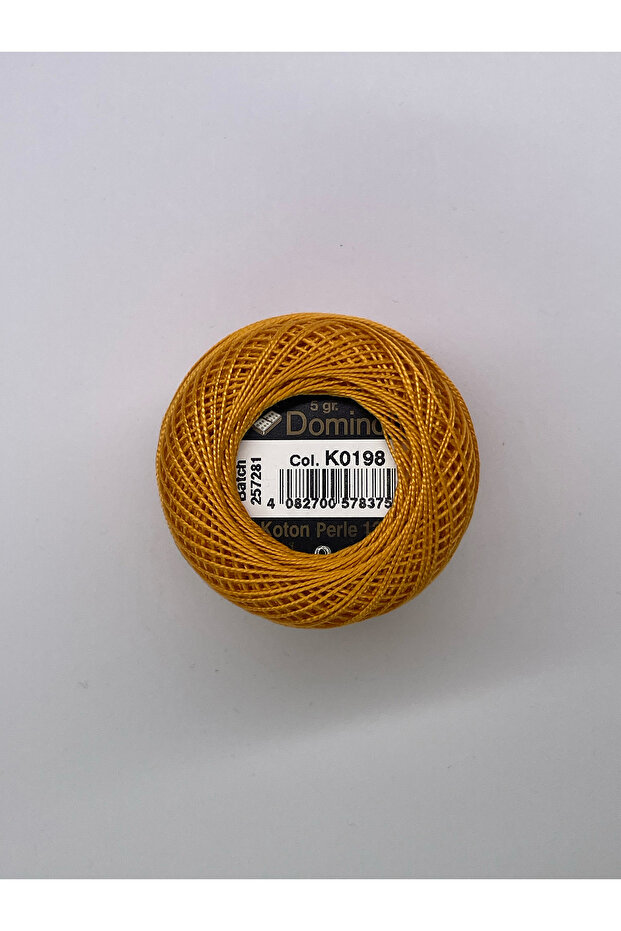 K0198 - خيط التطريز كوتون بيرل رقم 12