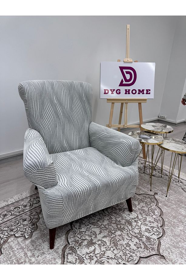 Berjer Örtüsü Berjer Kılıfı Tekli Koltuk Örtüsü Tekli Koltuk Kılıfı Tek Kişilik Örtü Sofa Cover - 1