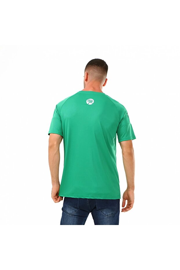 تي شيرت أساسي باللون الأخضر - 4