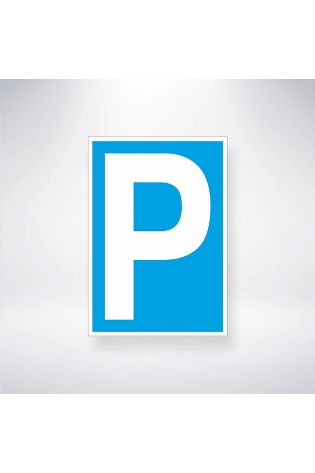 P Sticker 20X28 cm