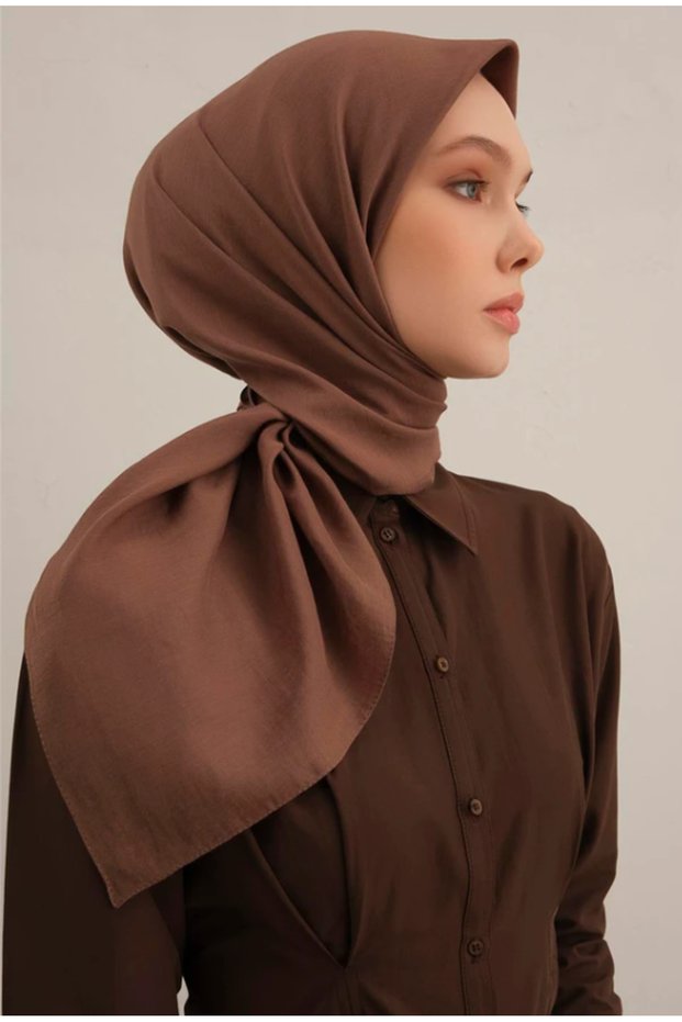B.Lyocell Scarf 11 Brown 47373