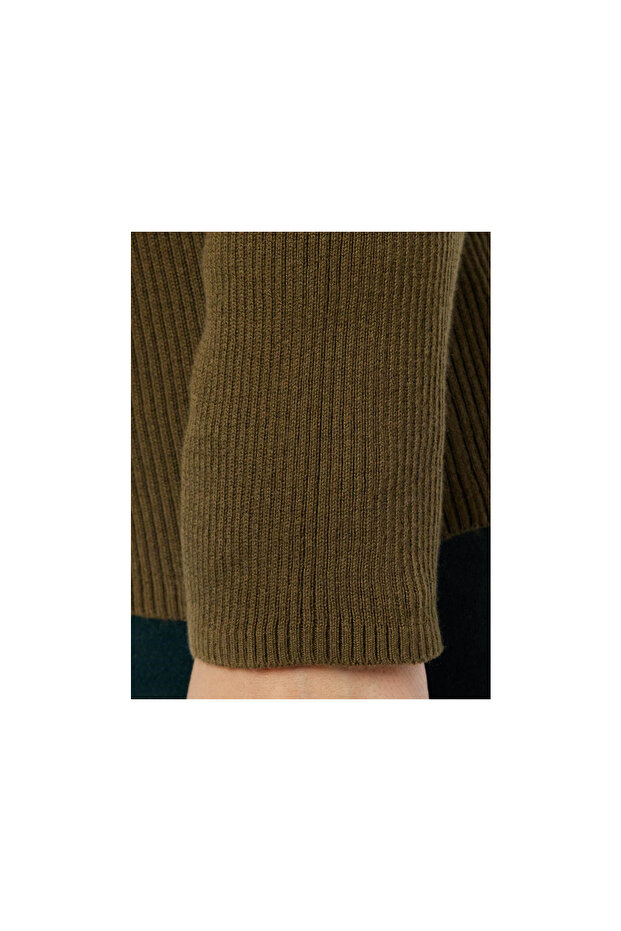 Rollkragenpullover für Damen in unifarben - 5