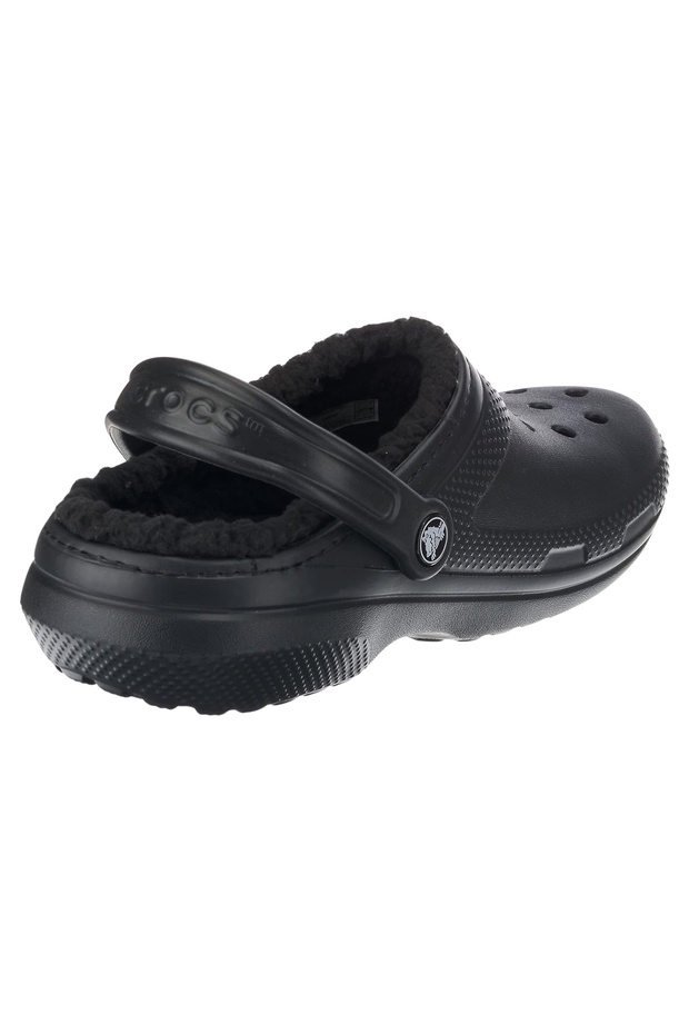 Sandale Lined Clog mit flauschigem Futter und Fersenriemen - 6