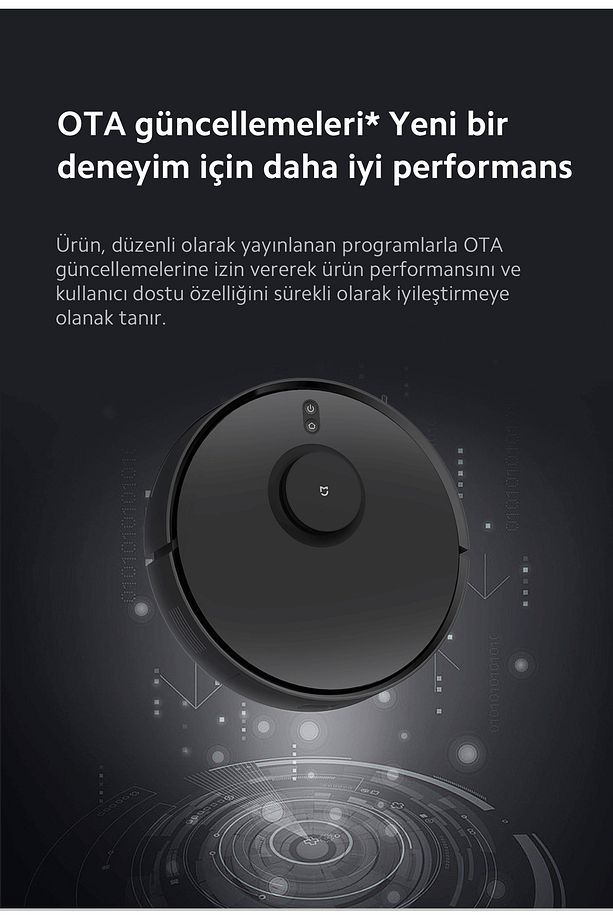 8000pa Ultra Emiş Güçlü Üstün Performanslı Turbolu Süpürge - Yüksek Performanslı Sensörler - 4