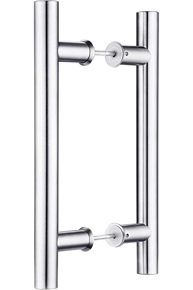 EaseLife 12 Inch Ladder Pull Handle Double-Side Bar to Bar H-Shape Stainless Steel Sturdy Fit for Gl